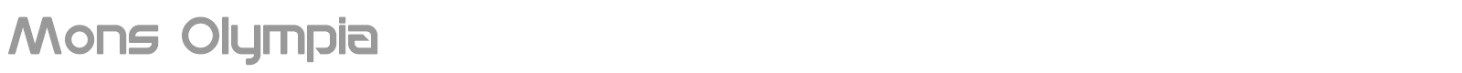 Mons Olympia font preview